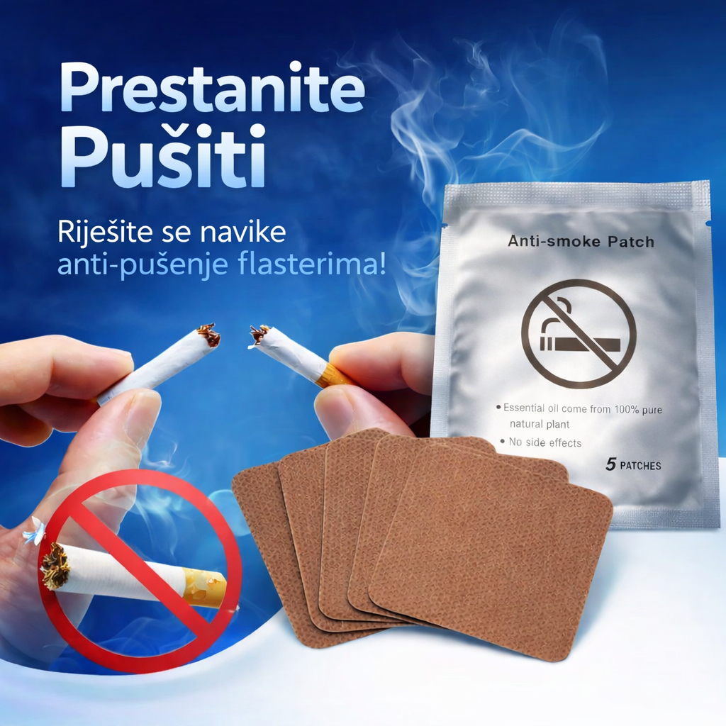 PRIRODNI FLASTERI ZA PRESTANAK PUŠENJA