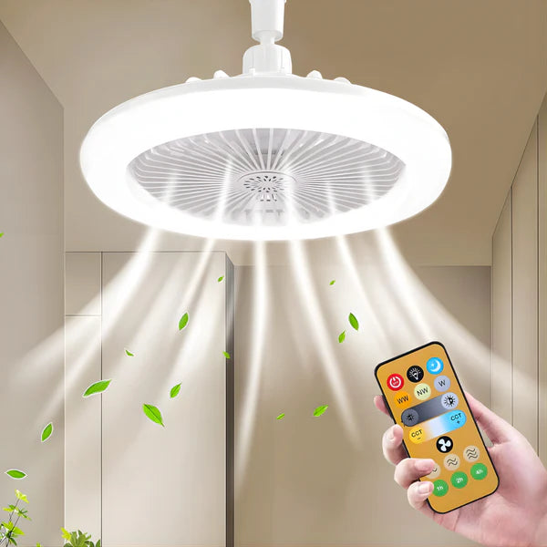 LED PLAFONJERA SA VENTILATOROM