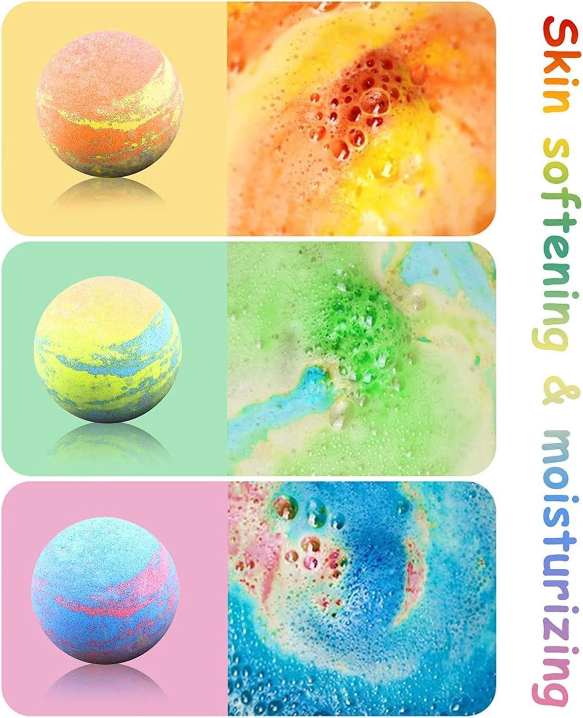 MIRISNE BOMBE ZA KUPANJE - 6 KOMADA