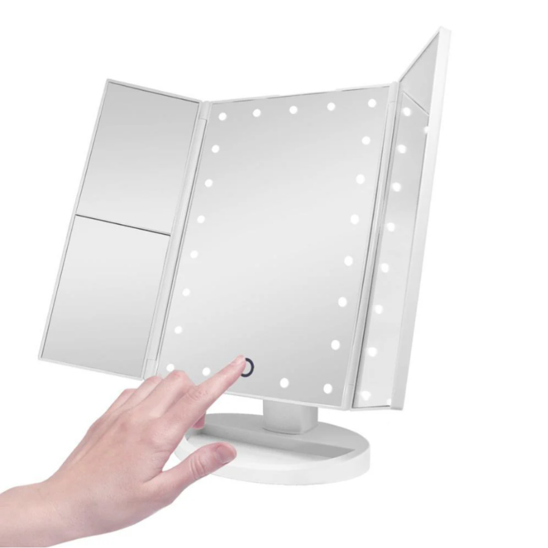 ROTACIONO LED OGLEDALO ZA ŠMINKANJE