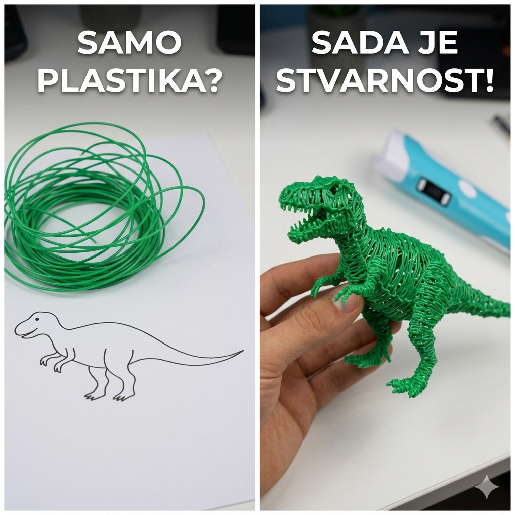 3D KREATIVNA OLOVKA ZA CRTANJE