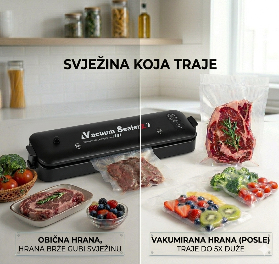 APARAT ZA VAKUMIRANJE HRANE